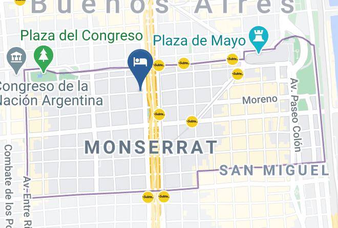 Autonomous City Of Buenos Aires - Htl 9 De Julio Maps