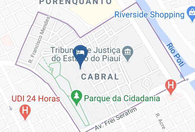Teresina - Htss Hotel De Transito Subtenentes E Sargentos Maps