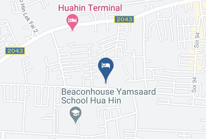 Hua Hin Laplae Resort Map