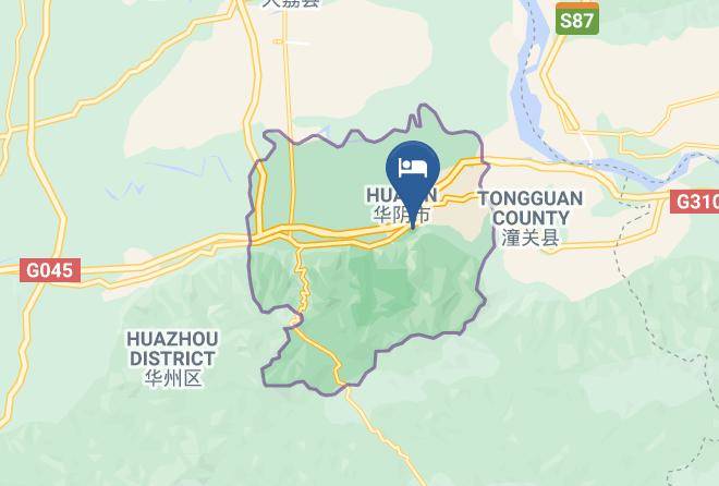 Weinan - Hua Shan Xin Yuan Feng Gu Hotel Maps