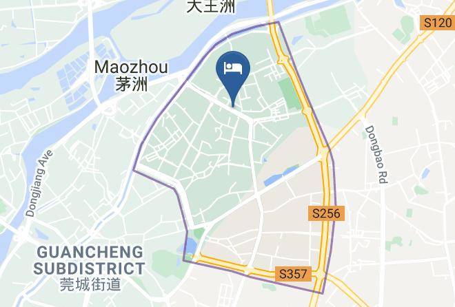 Dongguan - Hua Yuan Hotel Maps