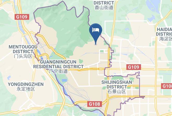 Shijingshan District - Huabei Hotel Beijing Maps