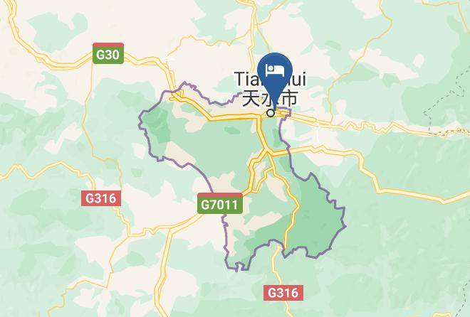 Tianshui - Huachen Hotel Maps