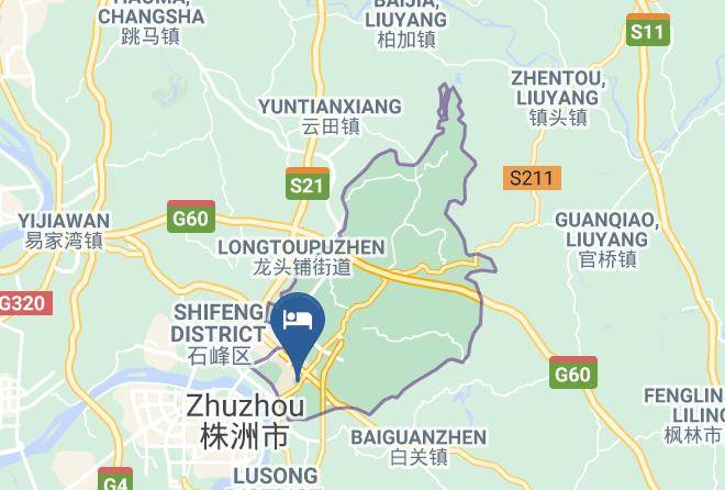 Zhuzhou - Huadi Hotel Maps