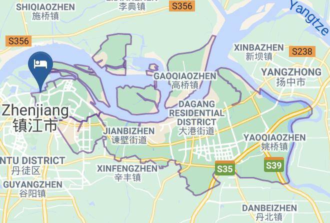 Zhenjiang - Huadi Hotel Maps