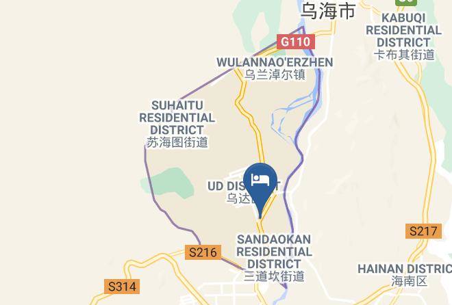 Wuhai - Huadianzhiguang Hotel Maps