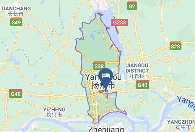 Yangzhou - Huadigang Yueting Concept Hotel Maps