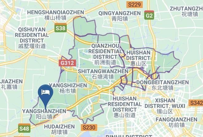 Wuxi - Huadong Business Hotel Maps