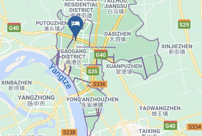 Taizhou - Huadu Hotel Maps