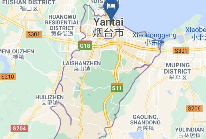 Yantai - Huafu Family Hotel Maps