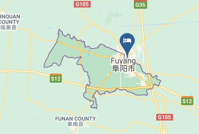 Fuyang - Huafu Hotel Maps