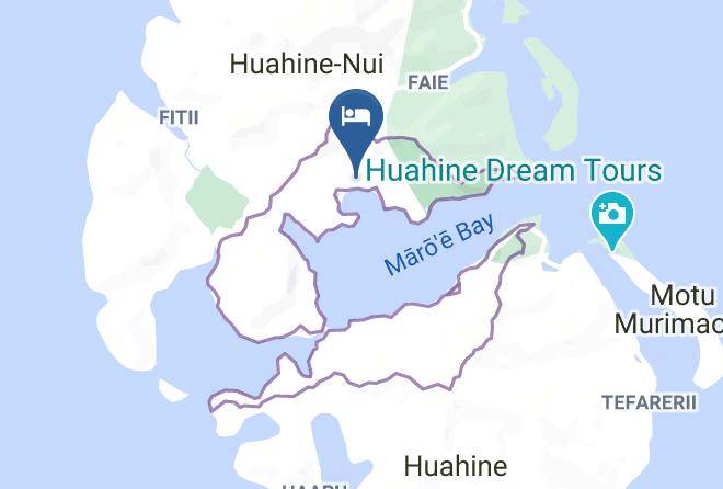 Huahine - Huahine Vacances Maps