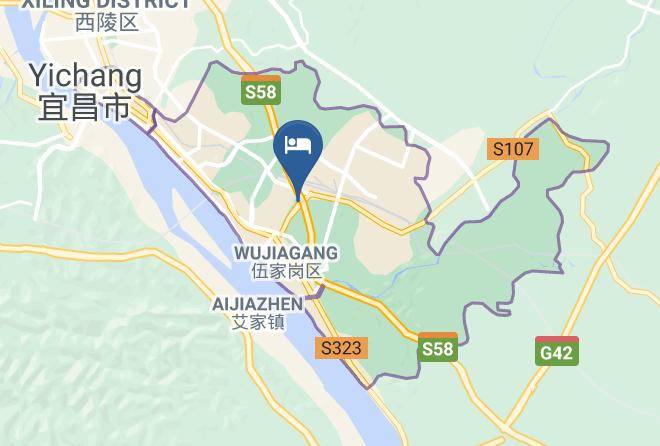 Yichang - Huahua Express Hotel Maps