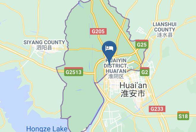 Huaian - Huai'an Chengxichi Hotel Maps