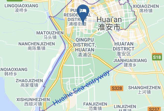 Huaian - Huai'an Xinyi Hotel Maps