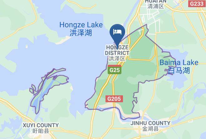 Huaian Guangli Hotel Map