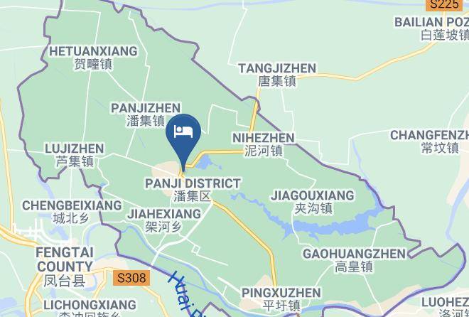 Huainan - Huainan Xin Hotel Maps