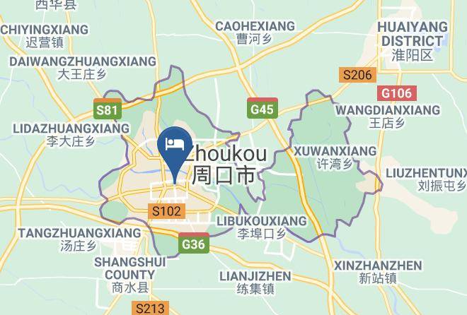 Zhoukou - Hualin Hotel Maps