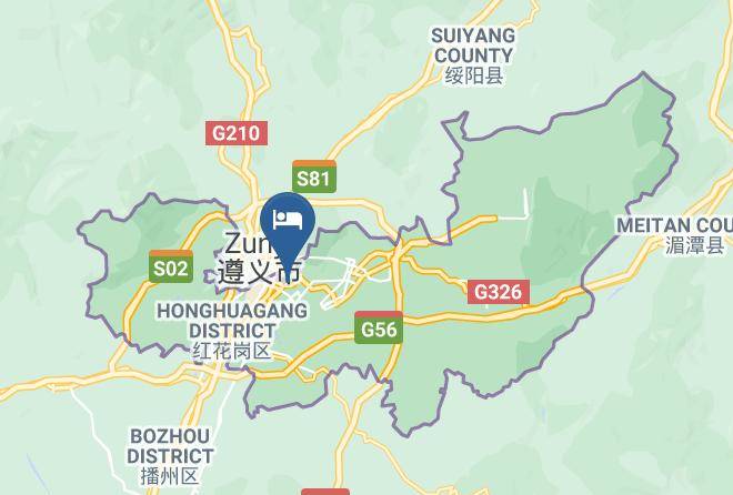 Zunyi - Hualun Hotel Maps