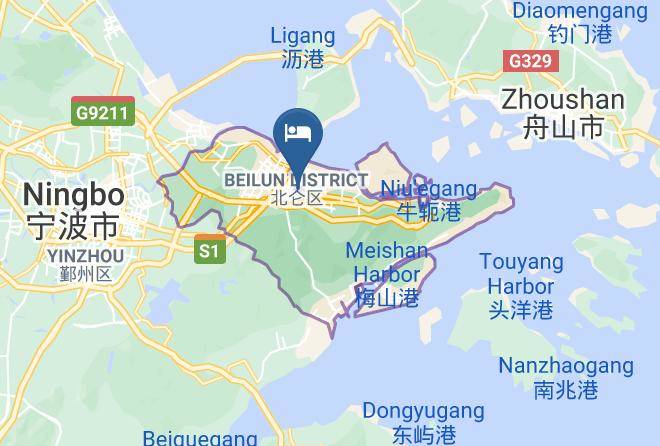 Ningbo - Hualuxe Hotels And Resorts Ningbo Harbor City Maps