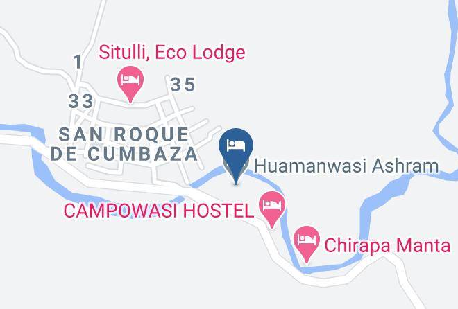 Lamas - Huamanwasi Ashram Maps
