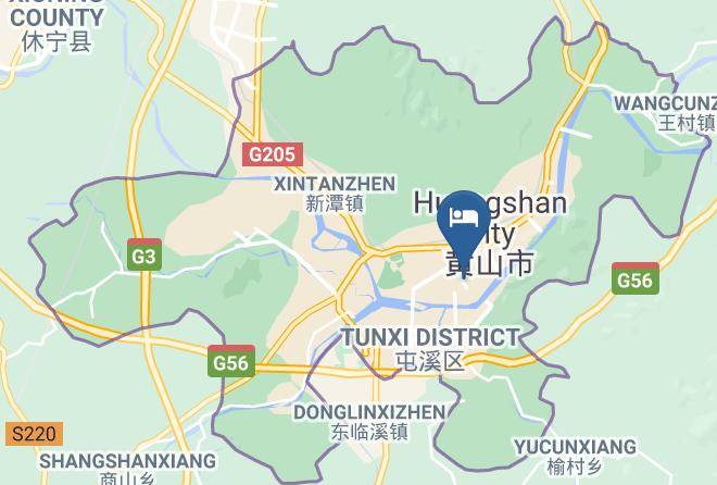 Huangshan - Huamao International Hotel Maps