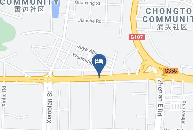 Dongguan - Huamei Hotel Maps