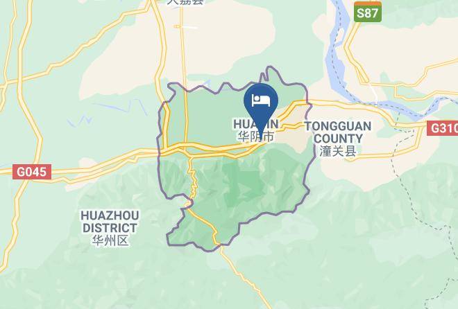 Weinan - Huamei Yazhi Hotel Maps