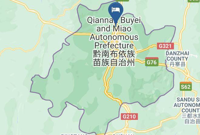 Qiannan Aut Prefecture - Huameishi Hotel Maps