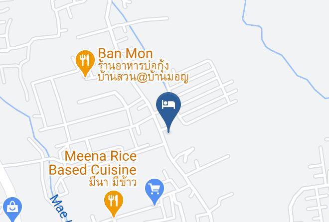 Amphoe San Kamphaeng - Huan Jan Dee Homestay Maps
