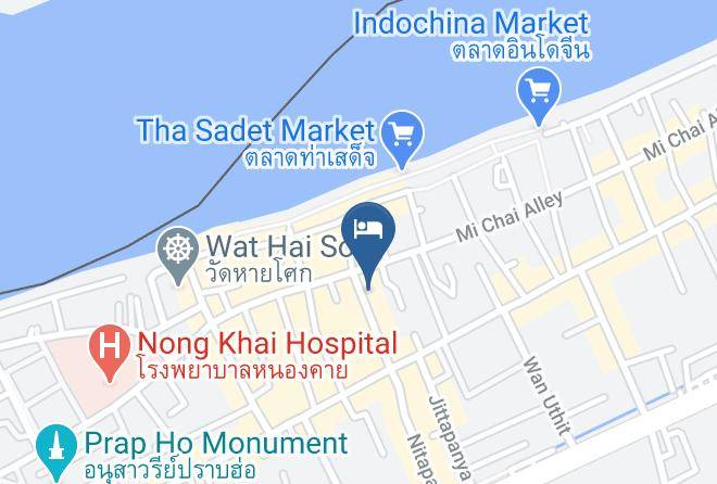 Amphoe Mueang Nong Khai - Huan Lai Hotel Maps