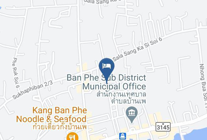 Amphoe Mueang Rayong - Huan Soontaree Maps