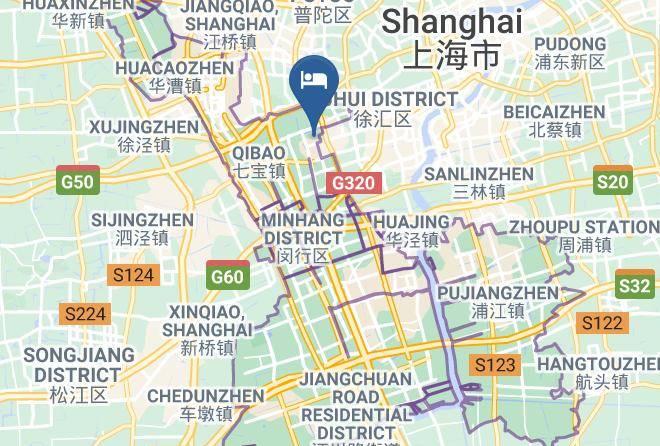 Minhang District - Huana Hotel Minhang Shanghai Maps