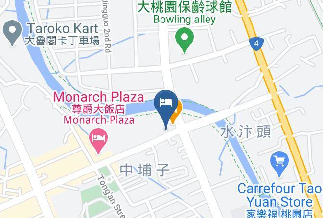Huang Guan Motel Map - Taoyuan City - Taoyuan District