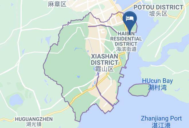 Huang Ting Hotel Map