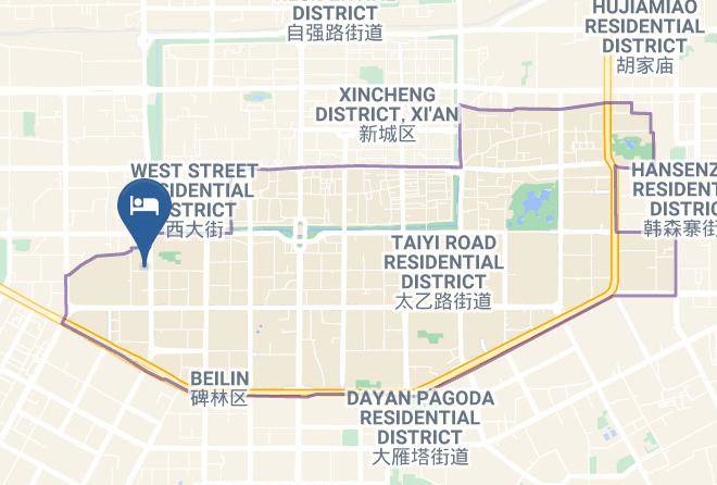 Xi An - Huangcheng 168 Express Hotel Maps