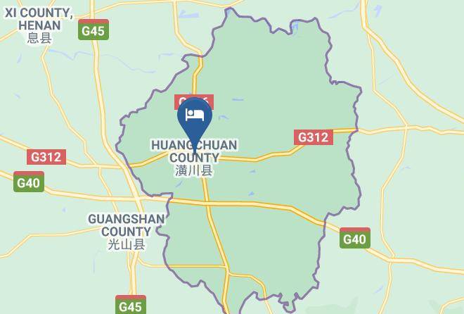 Xinyang - Huangdu Hotel Maps