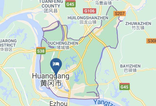 Huanggang - Huanggang Yinshang International Business Hotel Maps