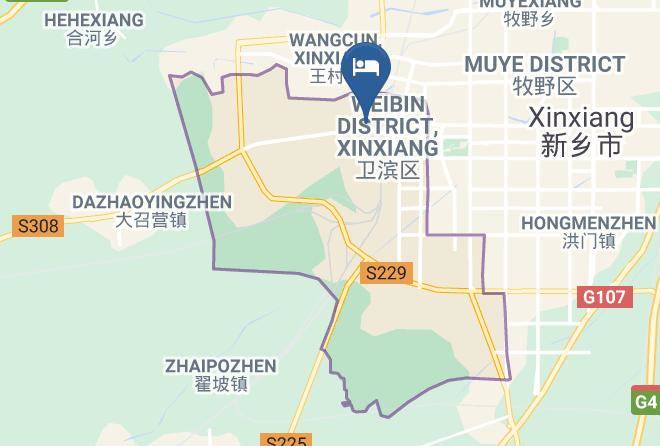 Xinxiang - Huangguan Hotel Maps