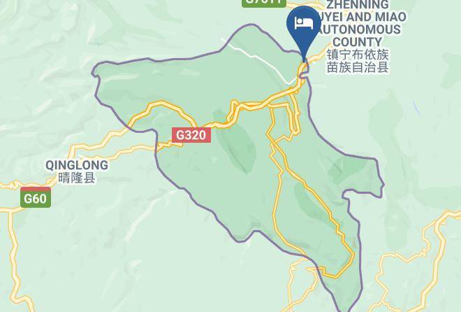 Anshun - Huangguoshu Andu Hotel Guizhou Anshun Maps