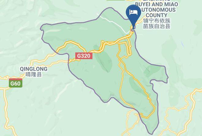Anshun - Huangguoshu Grand Valley Hotel Resort Maps