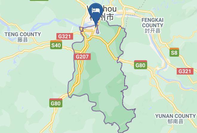 Wuzhou - Huangjia Yihao Business Hotel Maps
