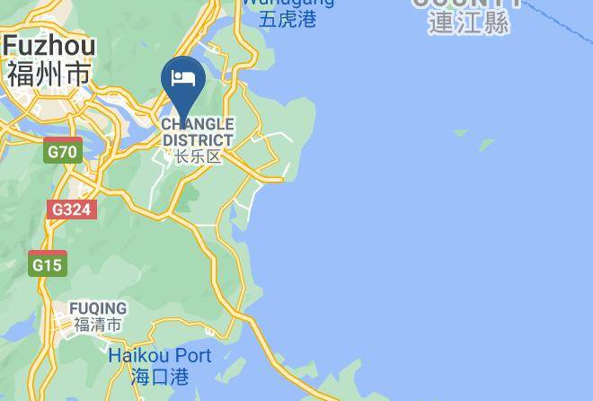 Fuzhou - Huangjin Express Hotel Maps