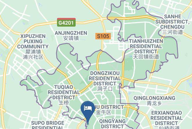 Chengdu - Huanglong Express Hotel Maps