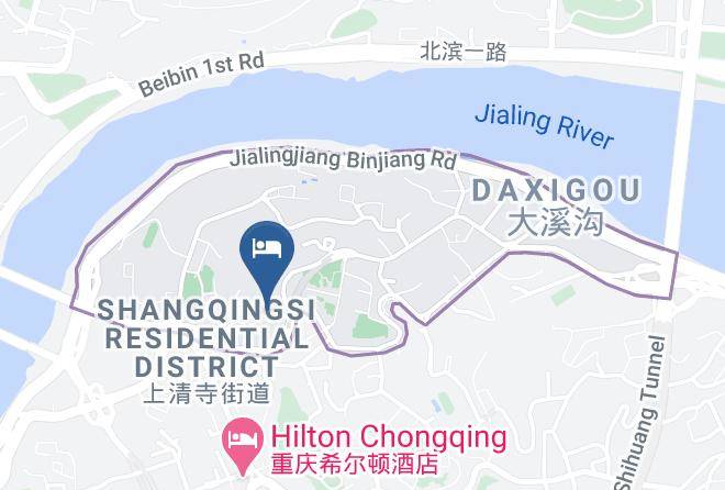 Yuzhong District - Huangqiao Hotel Maps