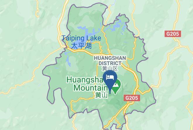 Huangshan - Huangshan Cm Inn Maps