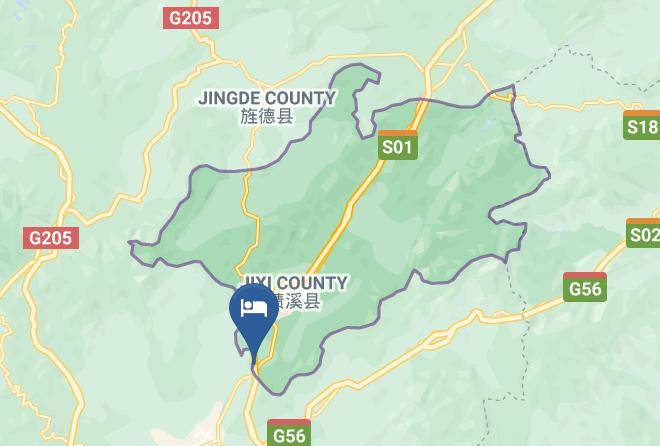 Huangshan Evert Tennis Training Center Hotel Map