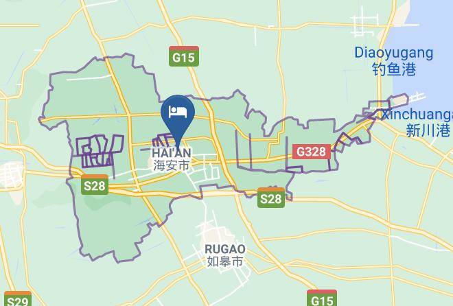 Nantong - Huangshan Hotel Maps