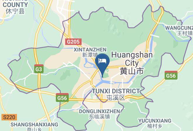 Huangshan - Huangshan Old Street Hotel Maps