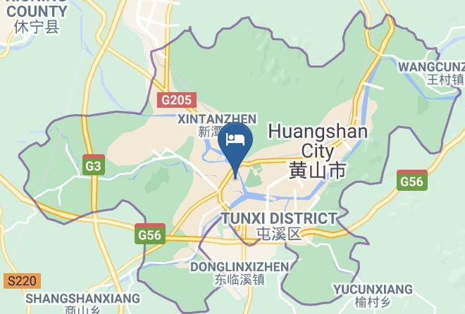 Huangshan - Huangshan Old Street Xi'an Inn Maps